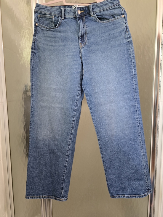 Zara Denim - Zara Light Blue Wide Leg Jeans